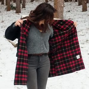 *SOLD*Vintage Arthur Jay Black women's winter coat